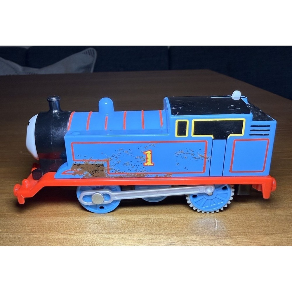 Thomas‎ the Train Gullane Thomas Muddy  Motorized Train Engine 2013 Trackmaster